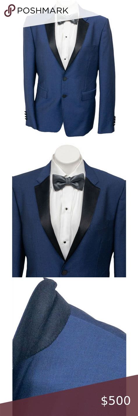 Burberry peak lapel tuxedo